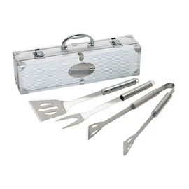ROAST rozsdamentes acél grillkészlet, ezüst