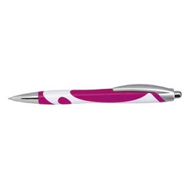 MODERN golyóstoll, fehér, magenta
