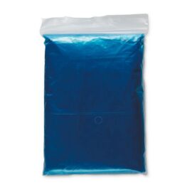 SPRINKLE Műanyag kapucnis esőkabát, kék