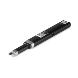 FLASMA PLUS Nagy USB lánggyújtó, fekete