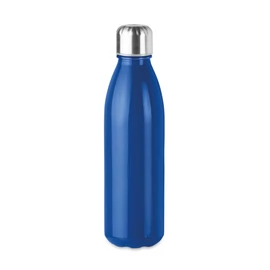 ASPEN GLASS Üveg palack, 650 ml, királykék