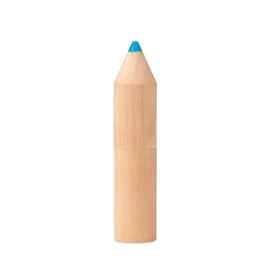 PETIT COLORET 6 ceruza fa dobozban, fa