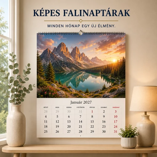 Képes falinaptárak