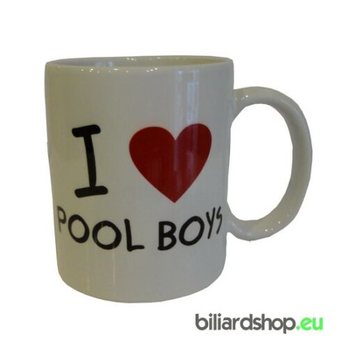 Bögre - I love pool boys