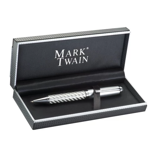Mark Twain golyóstoll, szürke