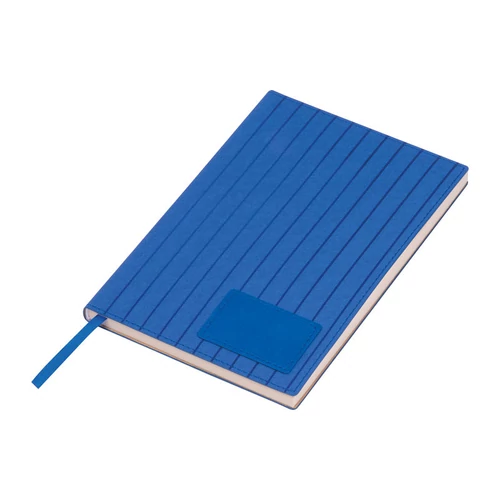 A5 PU borítású "Stripes" jegyzetfüzet, kék