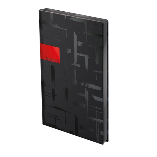 "404 Notes found" jegyzetfüzet - A5 Black square