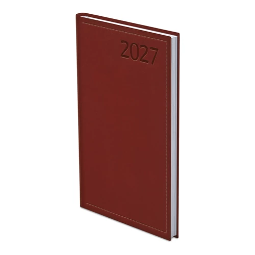Traditional álló zsebnaptár bordó - 2027