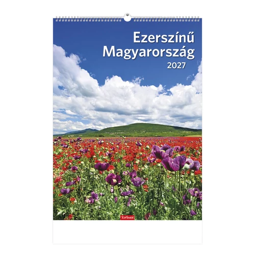 Ezerszínű Magyarország falinaptár - 2027