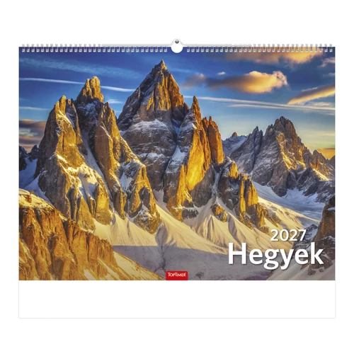 Hegyek falinaptár - 2027