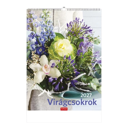 Virágcsokrok falinaptár - 2027