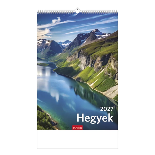 Hegyek falinaptár - 2027