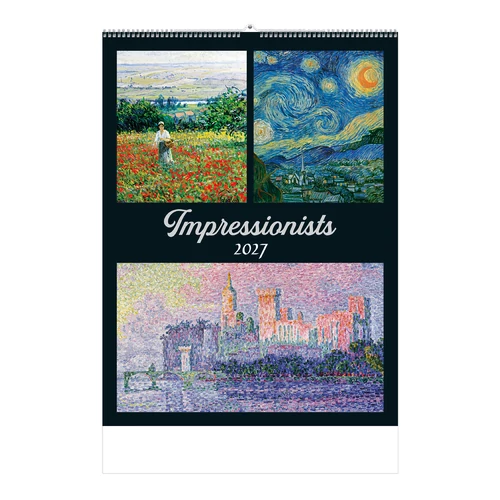 Impressionism falinaptár - 2027