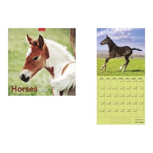 Horses falinaptár - 2027