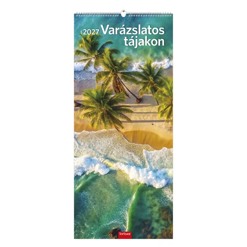Varázslatos tájakon falinaptár - 2027