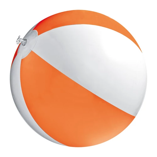 Felfújható PVC strandlabda, narancssárga