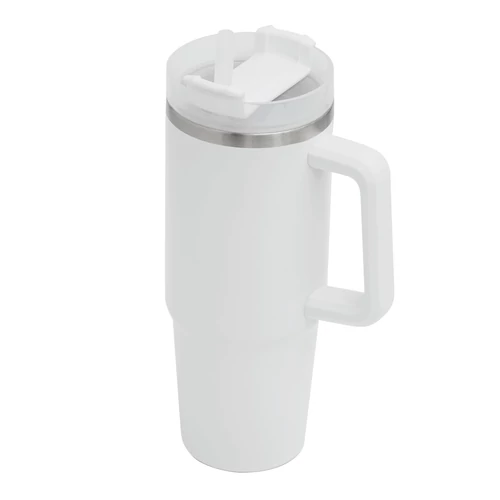 DRINK DELUXE vákuumos ivópohár, Tumbler, fehér