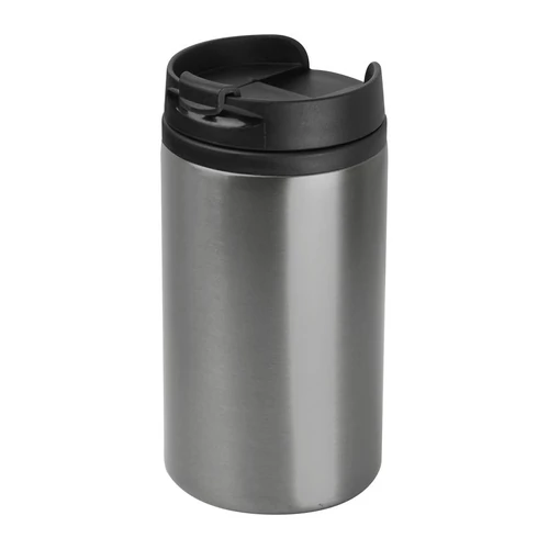 Fém termoszbögre, 250 ml, szürke