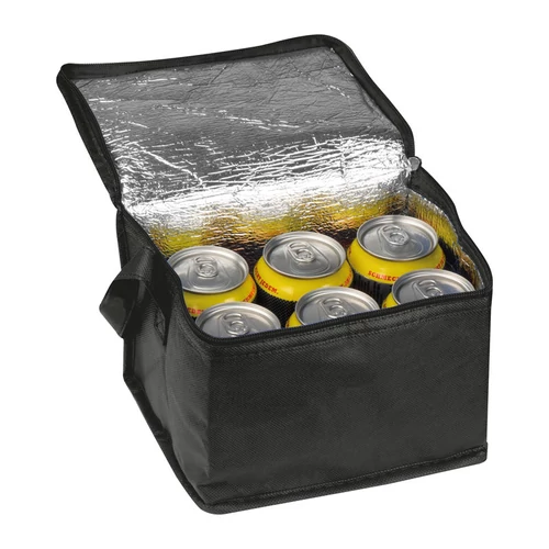 Non-woven hűtőtáska, fekete