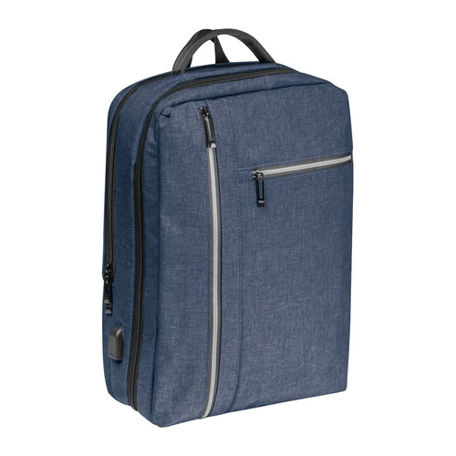 Vízálló laptop hátizsák, kék
