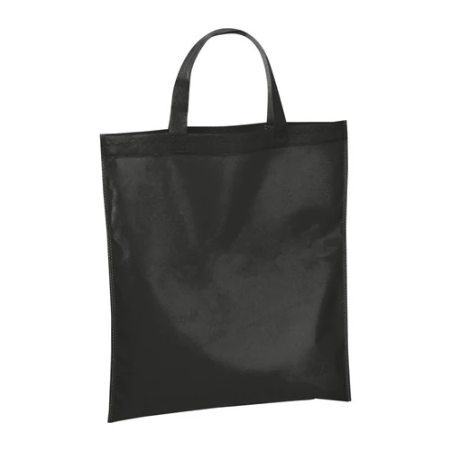 RPET non-woven bevásárló táska, fekete