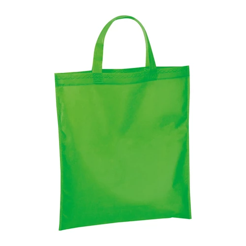 RPET non-woven bevásárló táska, világos zöld