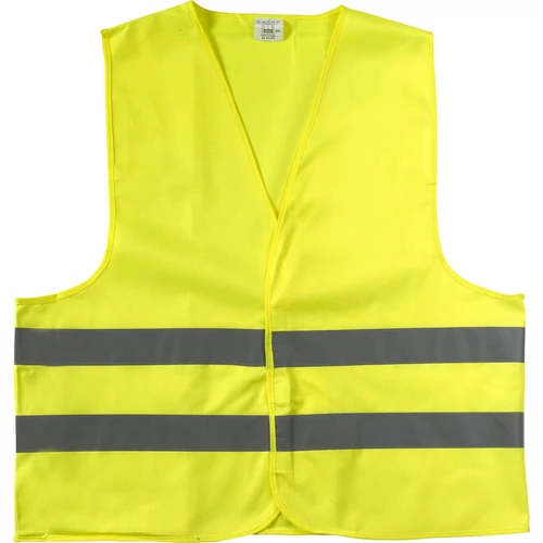 Fényvisszaverő biztonsági mellény, XL, sárga
