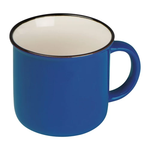 Kerámia bögre, 350 ml, kék