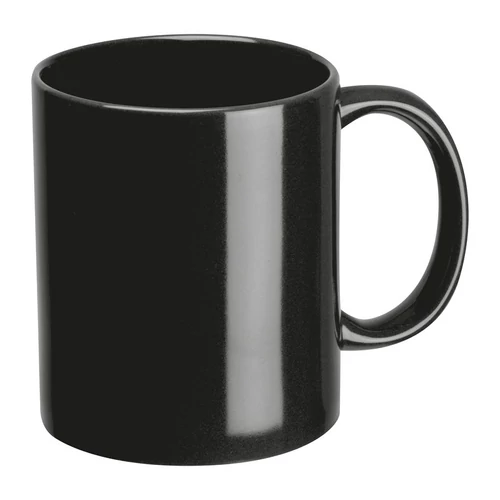Kerámia bögre, 300 ml, fekete