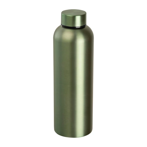 Újrahasznosított rozsdamentes acél kulacs,600ml, zöld