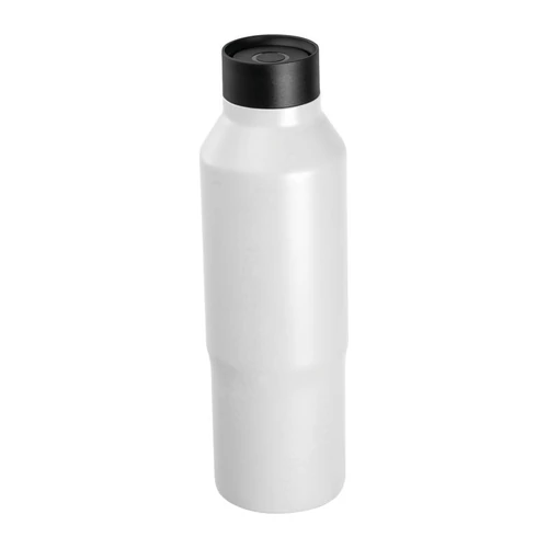 CrisMa vákuumos rozsdamentes acél ivópalack, 600ml, fehér