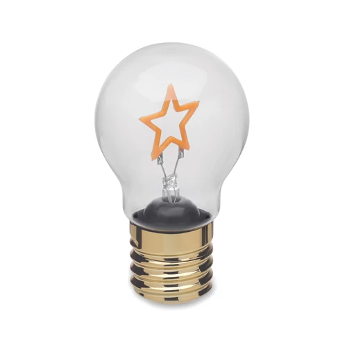 LUMIGLOW LED-es villanykörte dekoráció, sárga