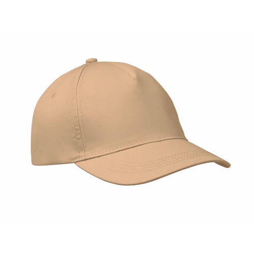 BUZZ 5 panel baseball sapka 160g/m², elefántcsont