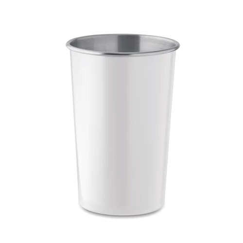 FJARD Újrah.rozsdam.acél pohár 350ml, fehér