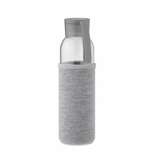 EBOR Újrahaszn. üveg palack 500 ml, szürke