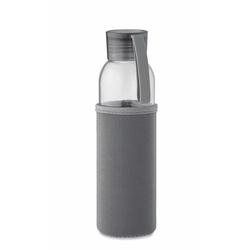 EBOR Újrahaszn. üveg palack 500 ml, kőszürke