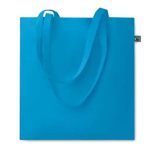 OSOLE COLOUR Fairtrade bevásárlótáska 140 g, türkiz