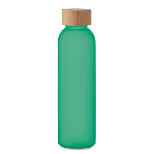 ABE Matt üveg palack 500 ml, áttetsző zöld