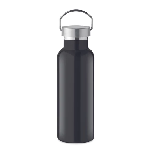 FLORENCE Duplafalú palack 500 ml, fekete