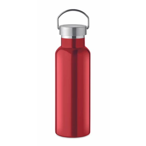 FLORENCE Duplafalú palack 500 ml, piros