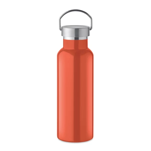 FLORENCE Duplafalú palack 500 ml, narancssárga