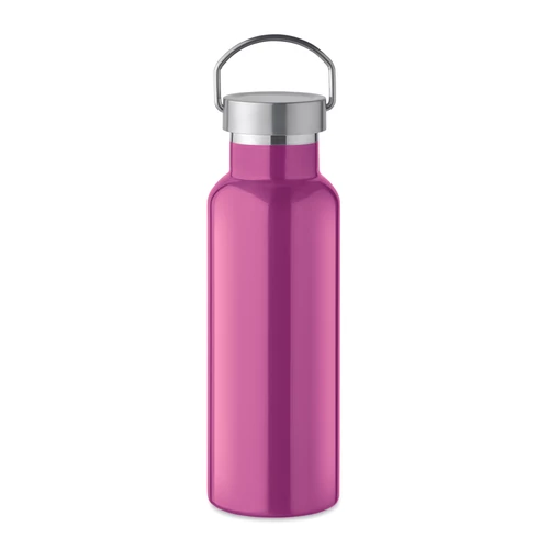 FLORENCE Duplafalú palack 500 ml, fukszia