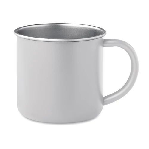 CARIBU Újrah.rozsdamentes bögre 300ml, fehér