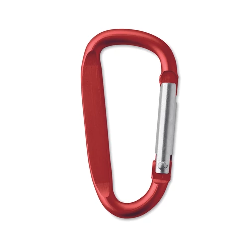 GANCHO Alumínium karabiner, piros