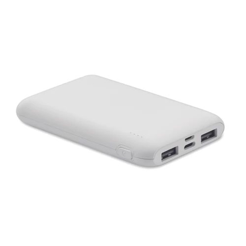 POWER52C 5000 mAh powerbank akkumulátor, fehér
