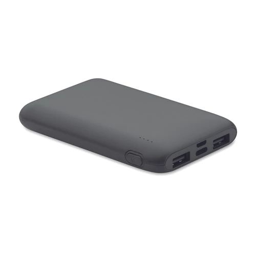 POWER52C 5000 mAh powerbank akkumulátor, kőszürke