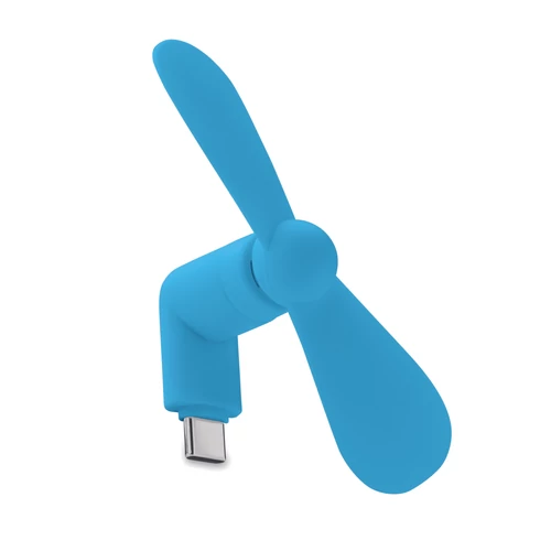 PHAN Hordozható USB ventilátor, türkiz