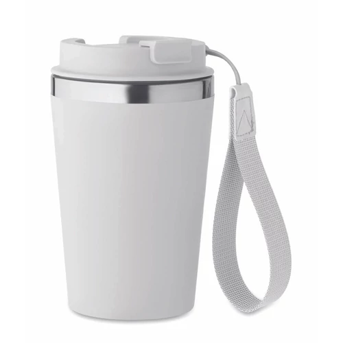 TOPAZ Duplafalú pohár 350 ml, fehér