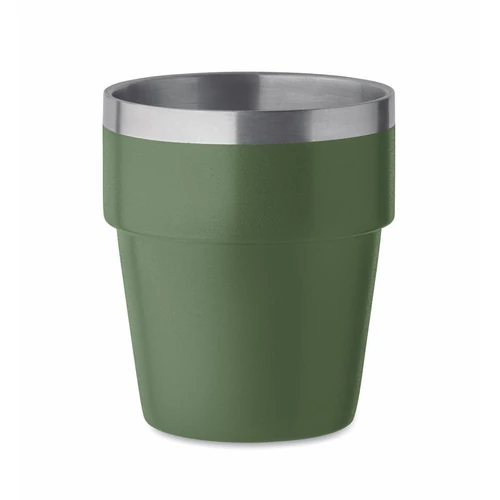 ACERITO Duplafalú pohár 250 ml, sötétzöld