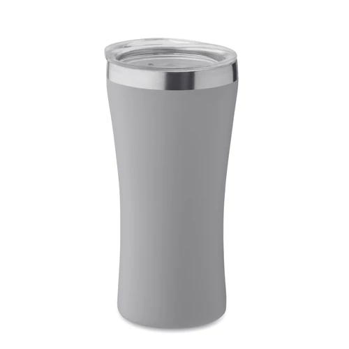 OZ Kis duplafalú pohár 160 ml, szürke